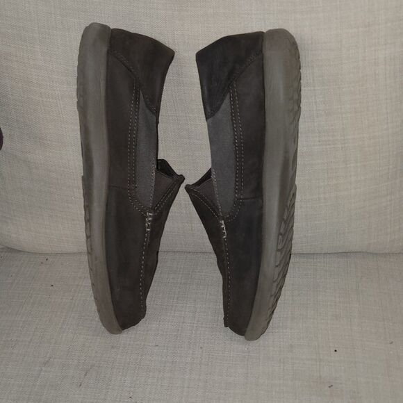Crocs Canvas Santa Cruz Loafers Slip On Shoes Mens Size  12 Brown main image 6